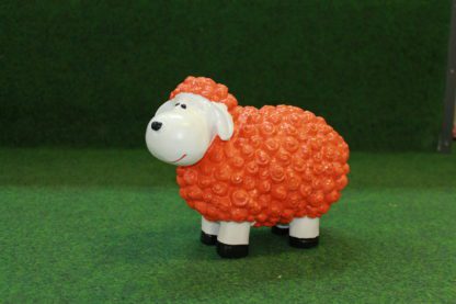 Mini lam wol oranje