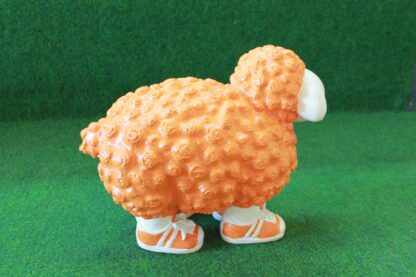 Schaap oranje met oranje laars