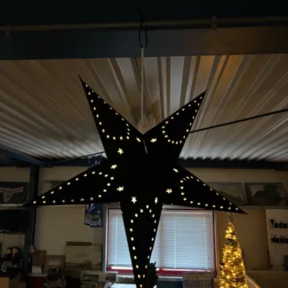 Kerstster verlicht 60cm